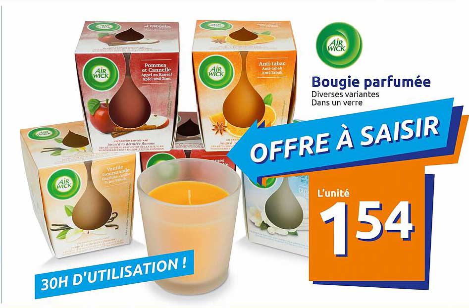 bougie parfumée air wick