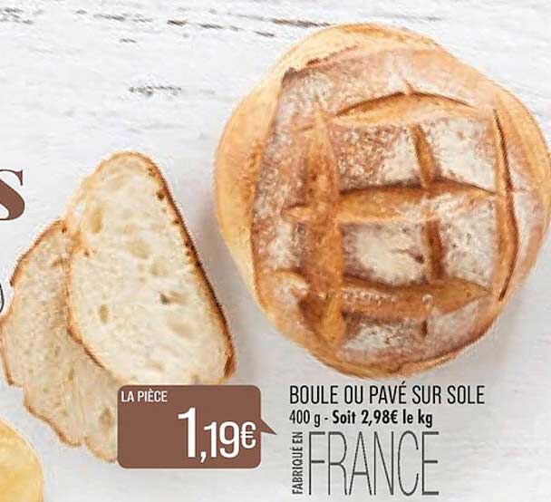 Boule Ou Pavé Sur Sole