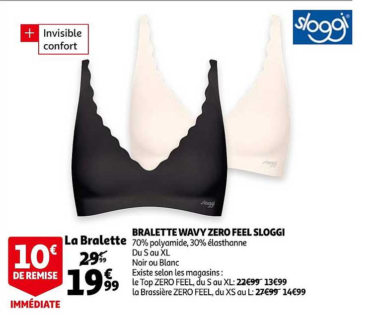 bralette wavy zéro feel sloggi
