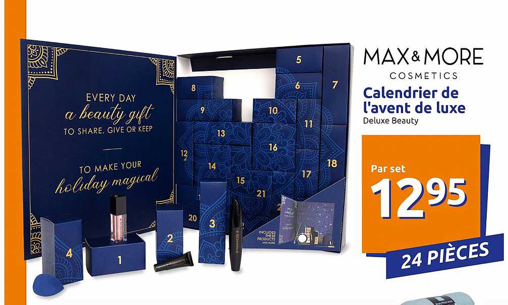 calendrier de l'avent de luxe max & more