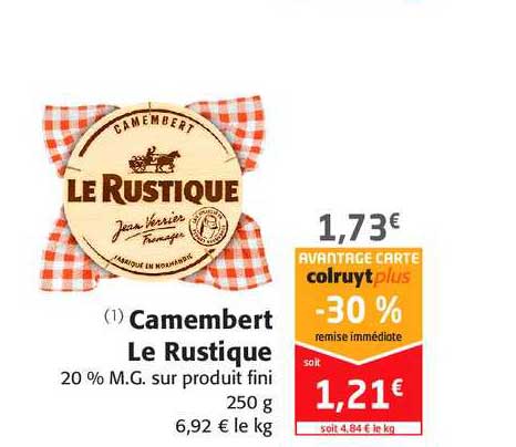 Camembert Le Rustique
