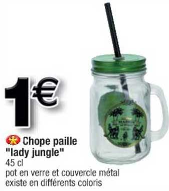 chope paille "lady jungle"