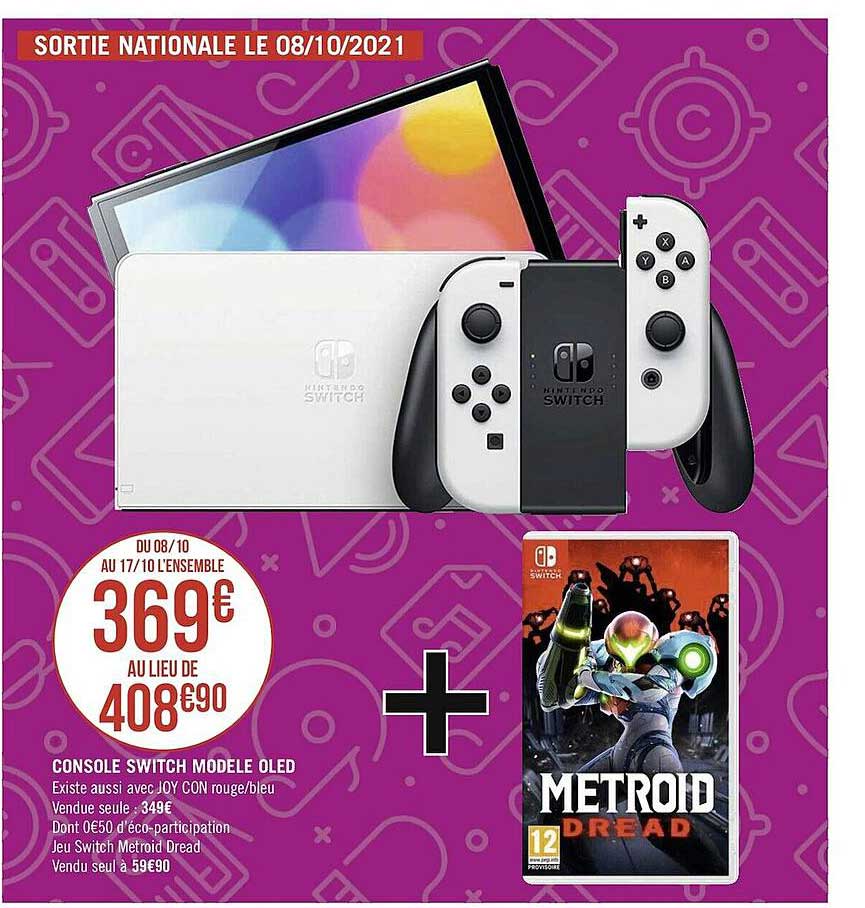 Console Switch Modele Oled