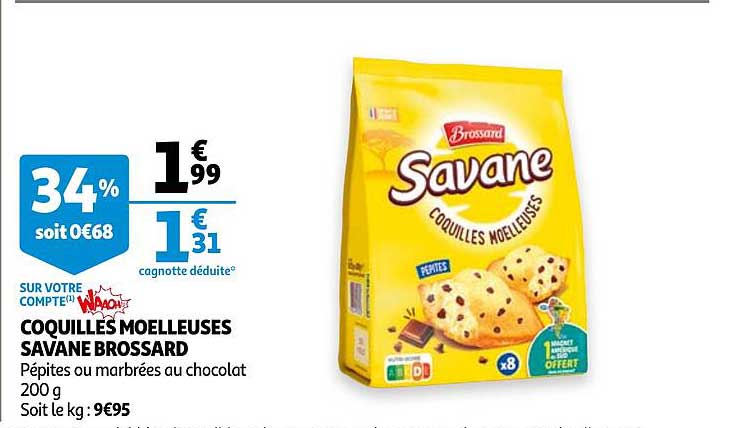 Coquilles Moelleuses Savane Brossard