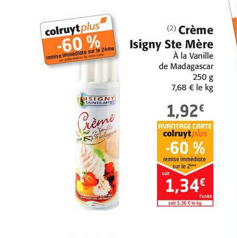 crème isigny ste mère