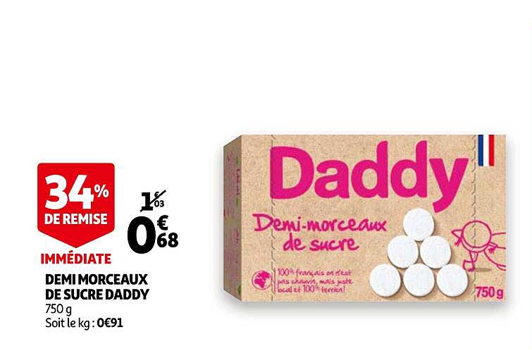 Demi Morceaux De Sucre Daddy