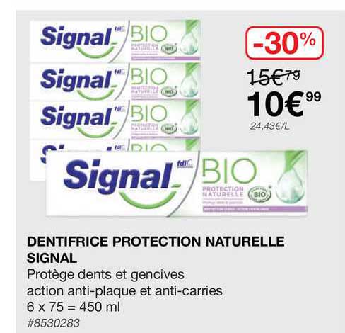 Dentifrice Protection Naturelle Signal