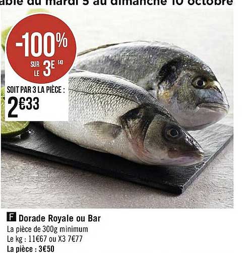 Dorade Royale Ou Bar