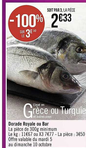 Dorade Royale Ou Bar