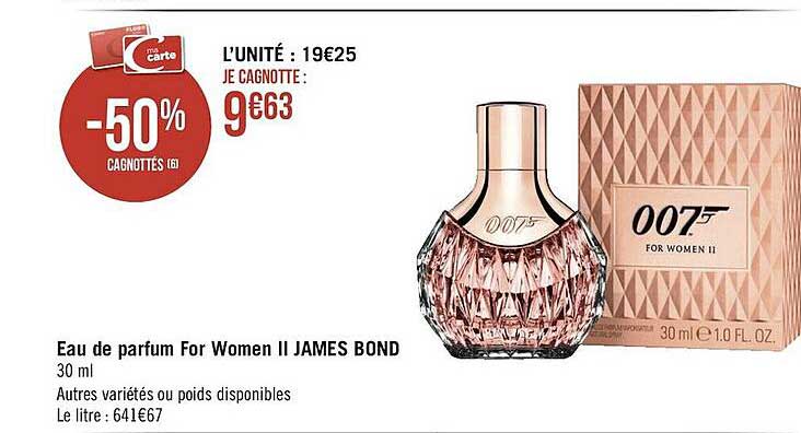 eau de parfum for women II james bond