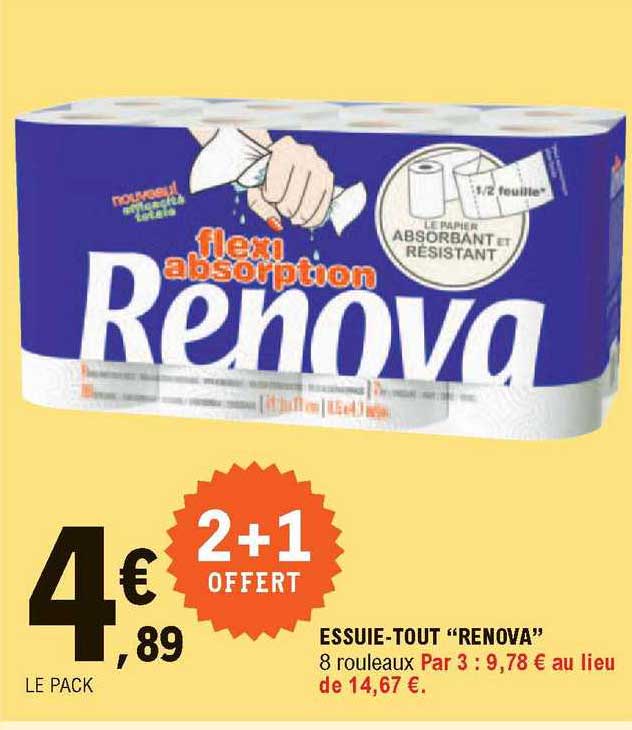 essuie-tout "renova"