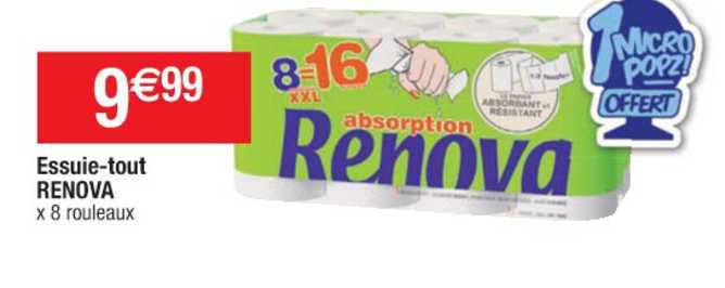 essuie-tout renova