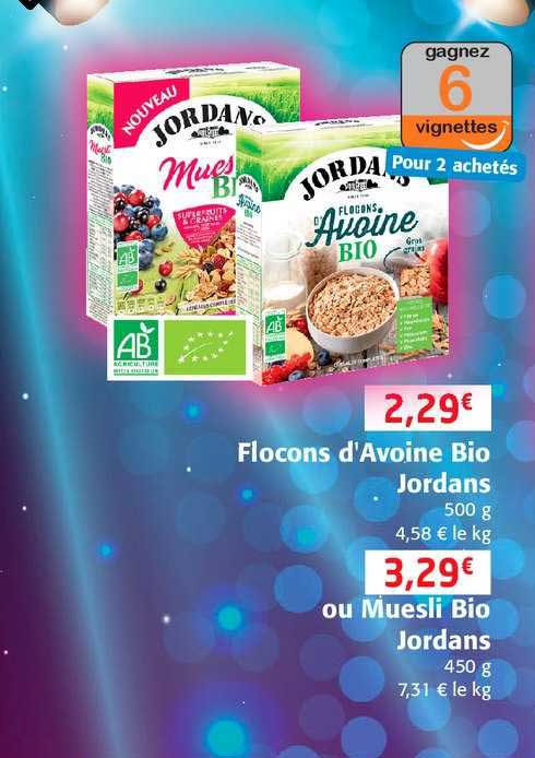 Flocons D'avoine Bio Jordans