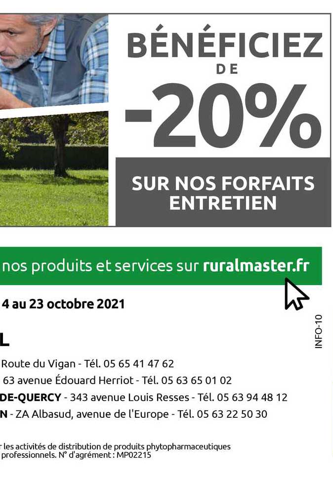 forfaits entretien