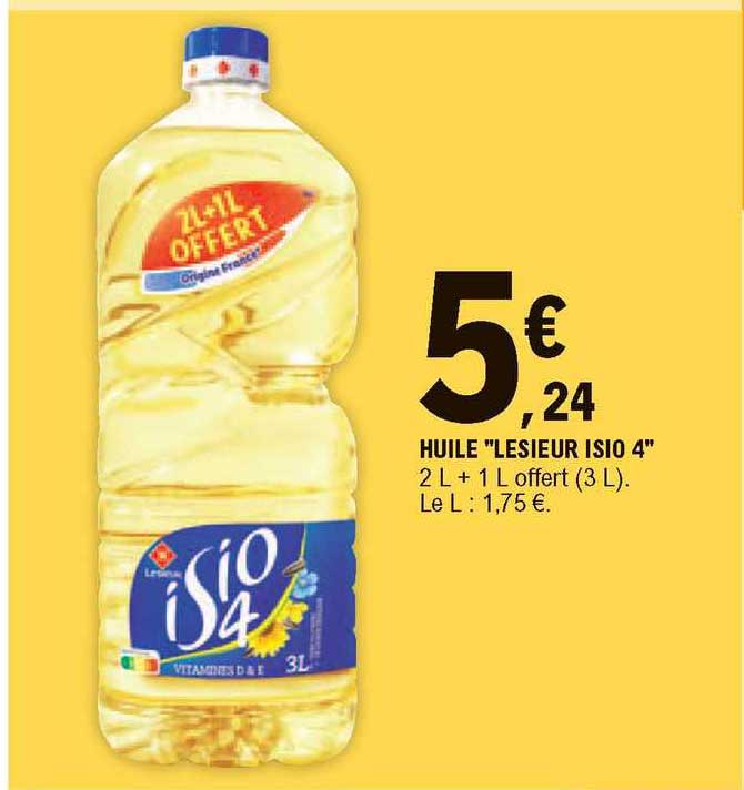 huile "lesieur isio 4"