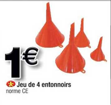 Jeu De 4 Entonnoirs