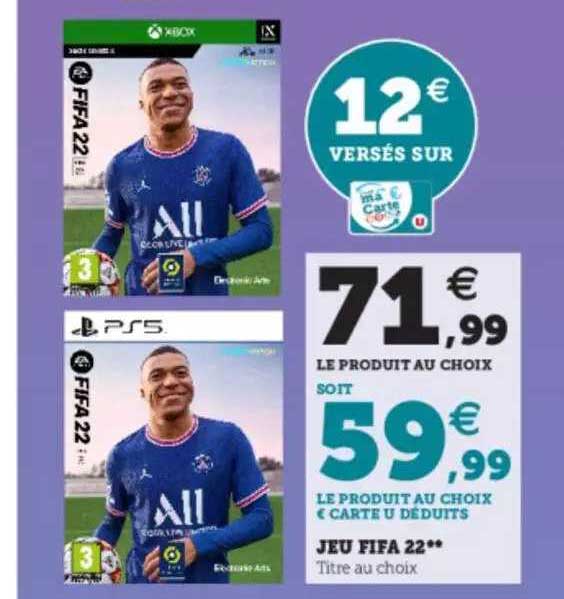 jeu fifa 22**