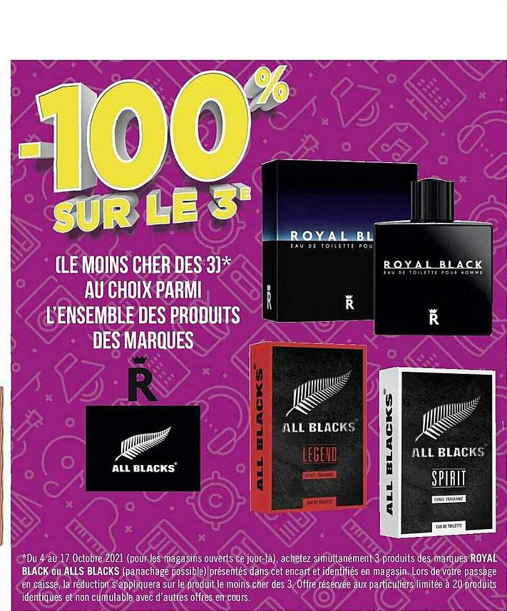 l'ensemble des produits des marque all blacks