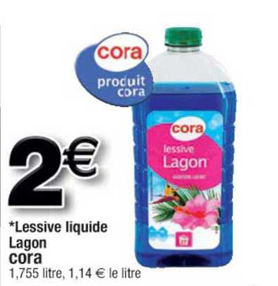 Lessive Liquide Lagon Cora