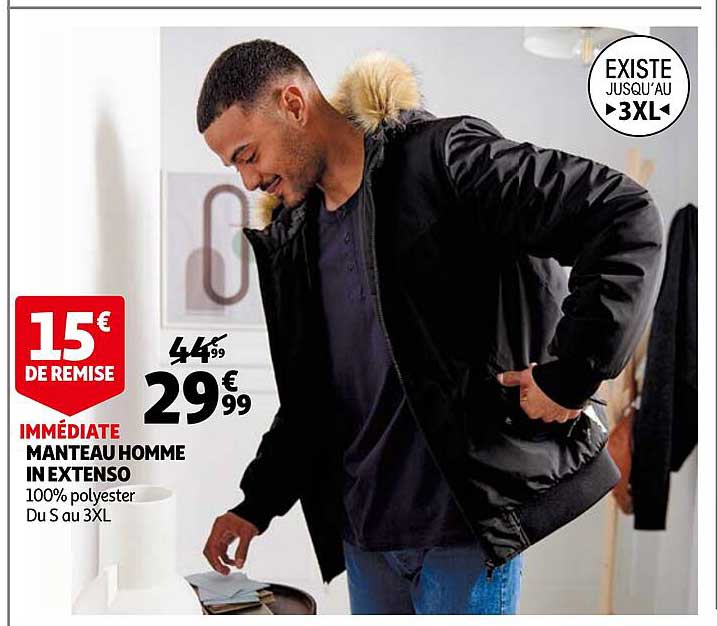 manteau homme in extenso