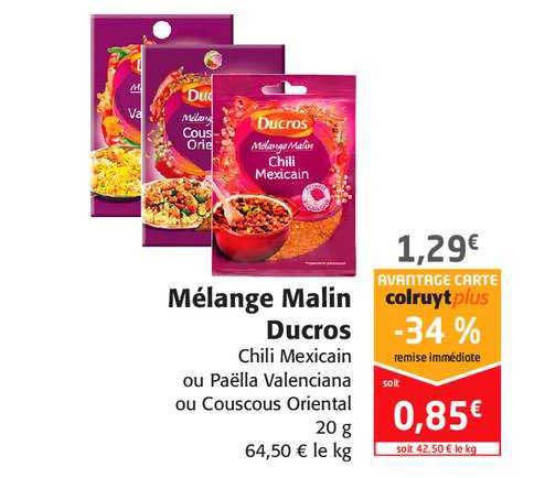 Mélange Malin Ducros