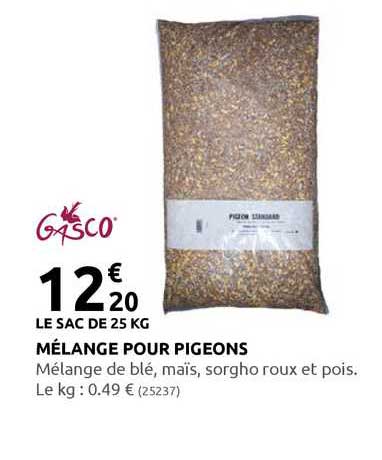 mélange pour pigeons