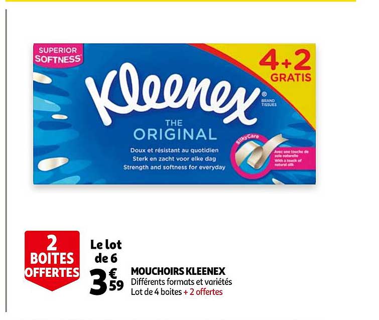 Mouchoirs Kleenex