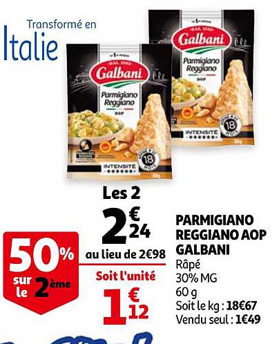 Parmigiano Reggiano Aop Galbani