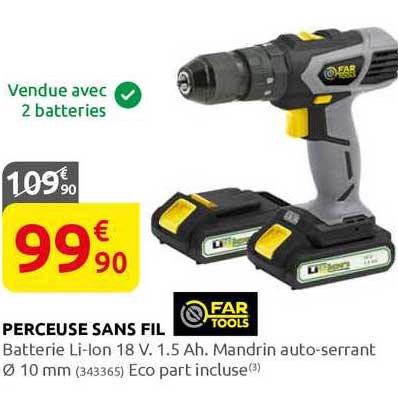 perceuse sans fil far tools