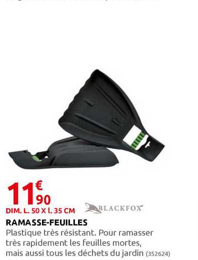 Ramasse-feuilles Blackfox