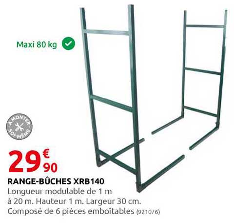 range-bûches xrb140
