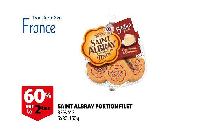 Saint Albray Portion Filet