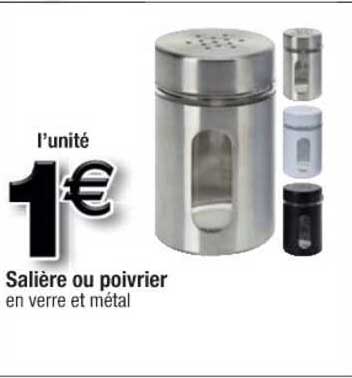 salière ou poivrier