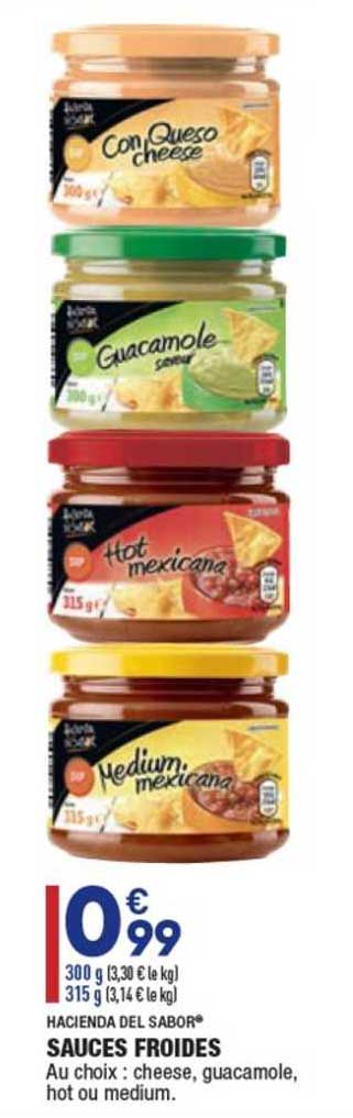 sauces froides hacienda del sabor®