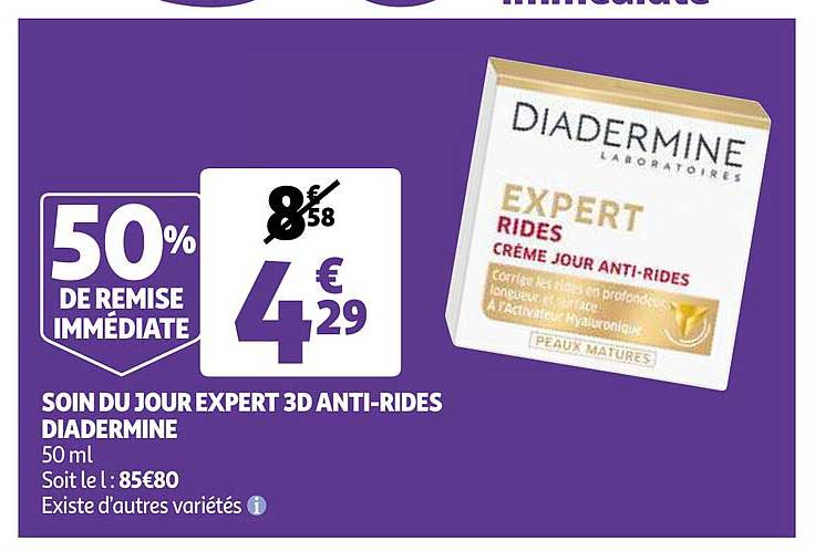 soin du jour expert 3d anti-rides diadermine