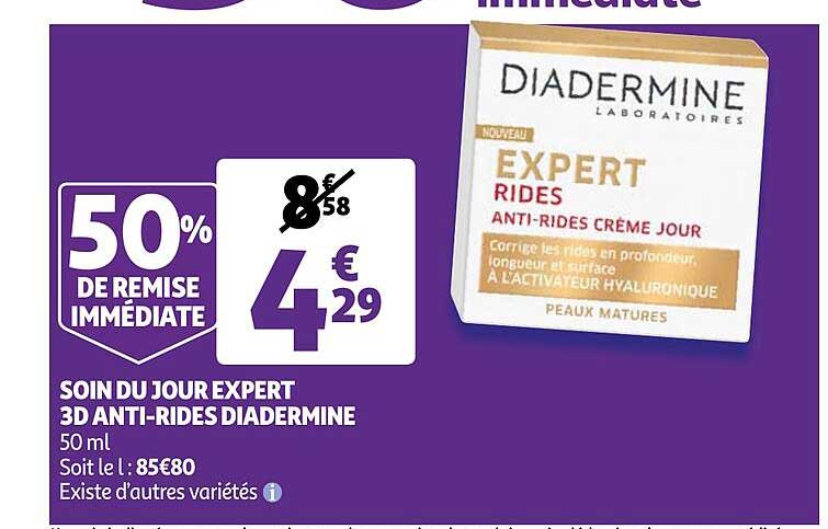 soin du jour expert 3d anti-rides diadermine