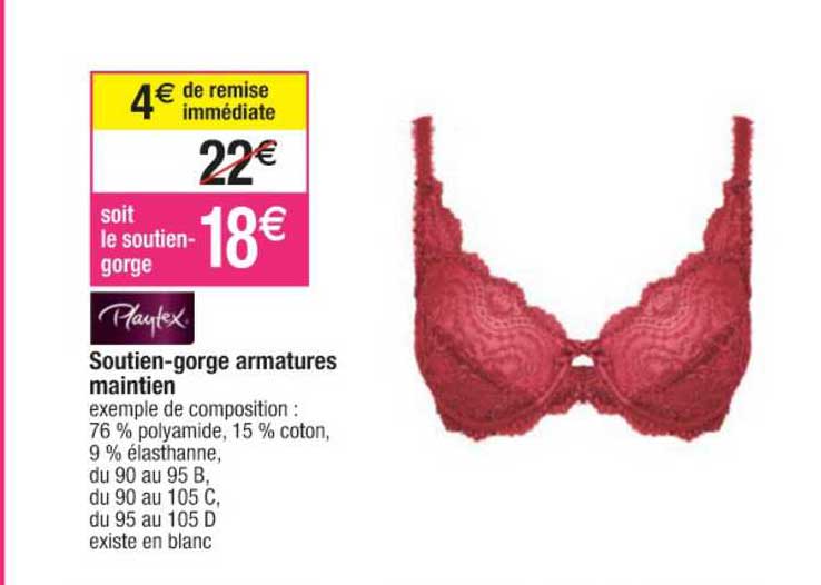 Soutien-gorge Armatures Maintien Playtex