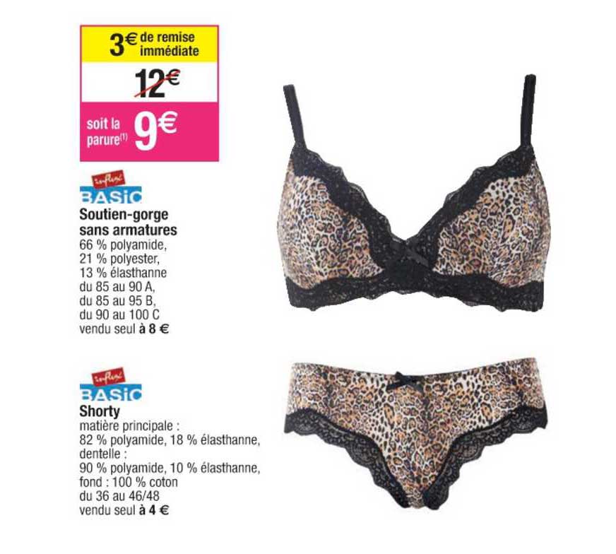 soutien-gorge sans armatures influx