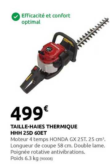 taille-haies thermique hhh 25d 60et