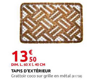 tapis d'extérieur