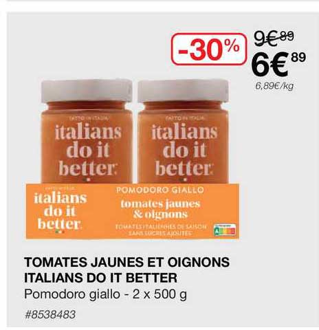 tomates jaunes et oignons italians do tit better