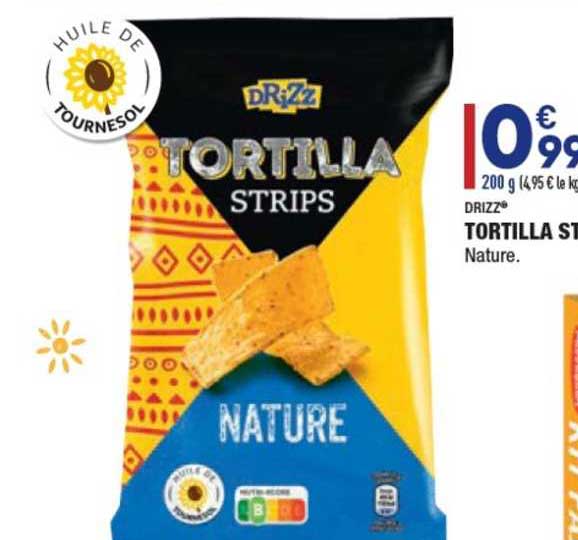 tortilla strips drizz®