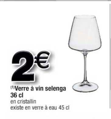 verre à vin selenga 36 cl