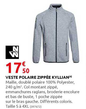 Veste Polaire Zippée Kyllian