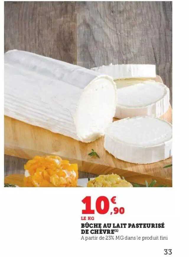 Bûche Au Lait Pasteurisé De Chèvre