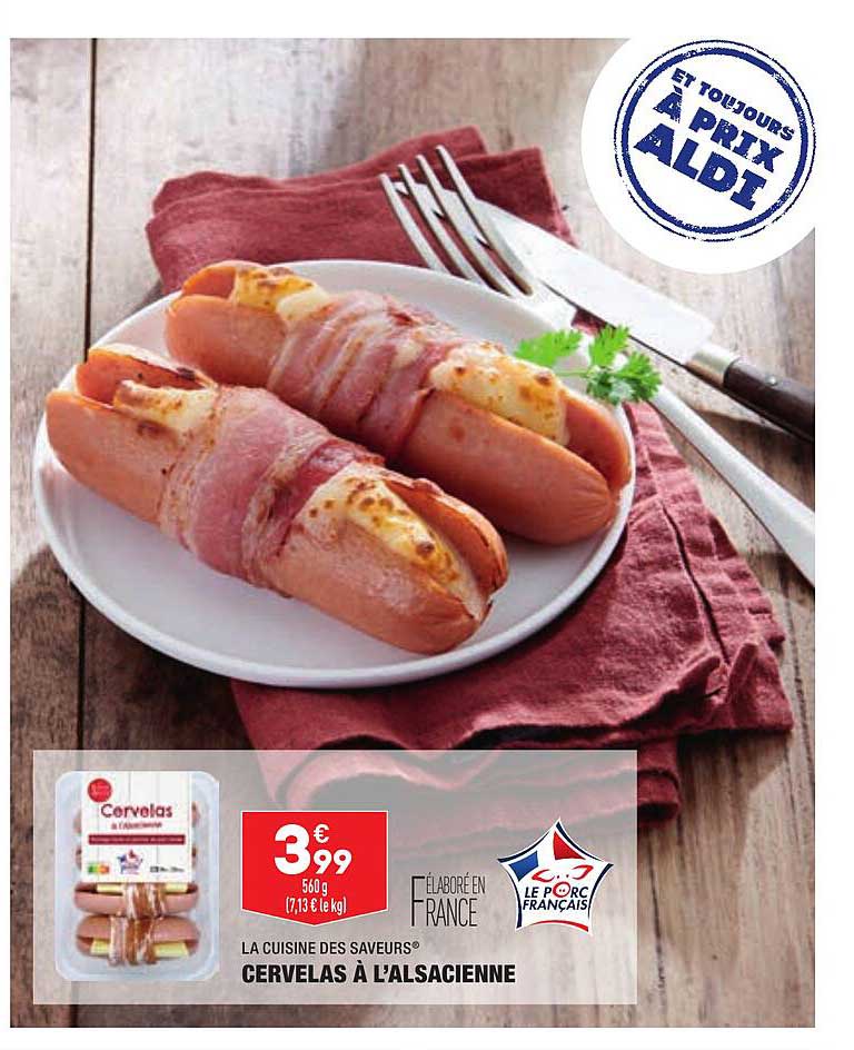 cervelas à l'alsacienne la cuisine des saveurs