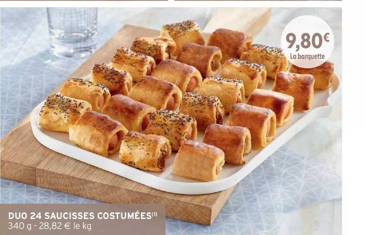 Duo 24 Saucisses Costumées