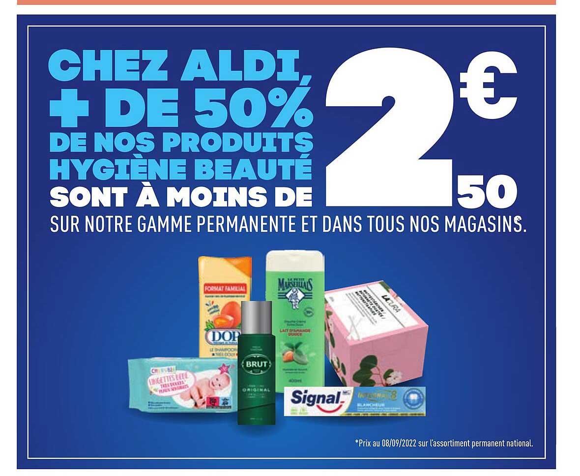 gamme permanente et dans tous nos magasins