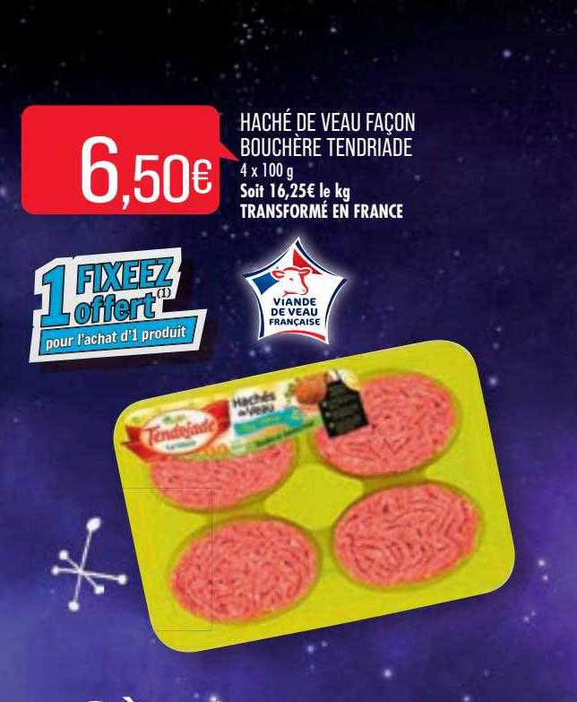 haché de veau façon bouchère tendriade