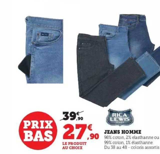 jeans homme rica lewis